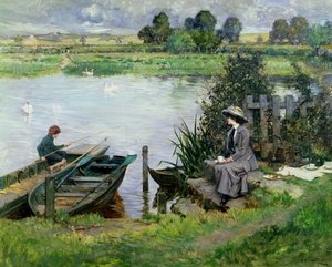 De Theems bij Benson, 1912