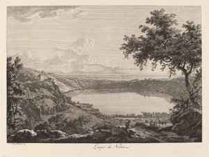 Lago di Nemi (Meer van Nemi)