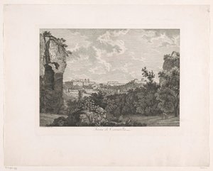 Thermen van Caracalla door Albert Christoph Dies