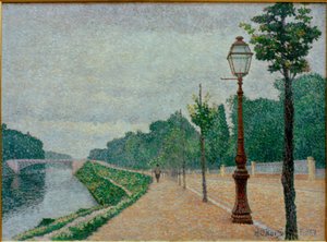 De oevers van de Seine in Neuilly