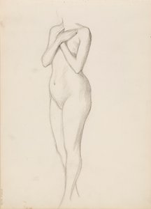 Naakt door Albert Edelfelt