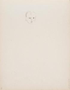 Hoofd van een kind door Albert Edelfelt