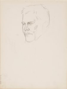 Juho Rissanen door Albert Edelfelt