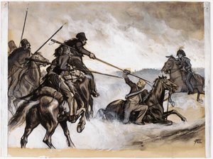 Zonder titel door Albert Edelfelt