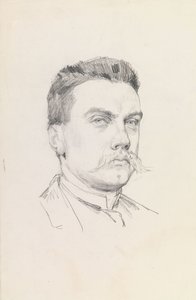 Zonder titel door Albert Edelfelt