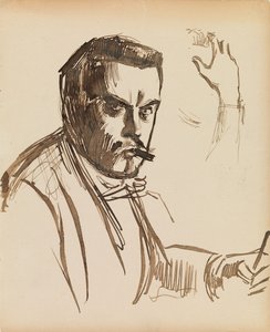 Zonder titel door Albert Edelfelt