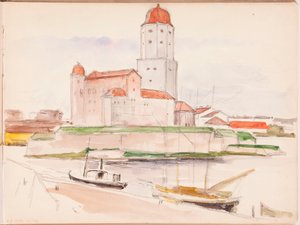 Zonder titel door Albert Edelfelt