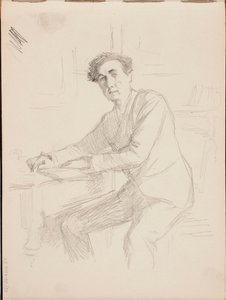Zonder titel door Albert Edelfelt