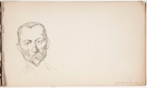 Zonder titel door Albert Edelfelt