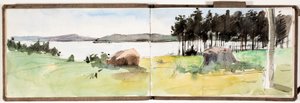 Zonder titel door Albert Edelfelt