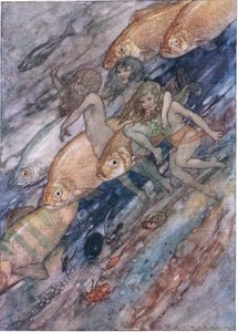Naar de zee, naar de zee, uit The Water Babies door Albert Edward Jackson