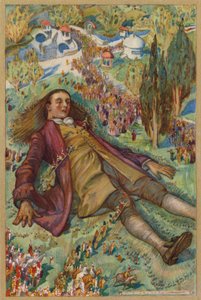 Ik Probeerde Op Te Staan, Maar Kon Niet Bewegen (chromolitho)