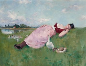 Het Gansje door Albert Emile Artigue