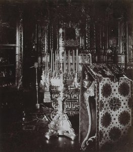 Huis kapel bij de hut van Peter de Grote in Petersburg door Albert Felisch
