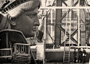 Samenstellen van het Vrijheidsbeeld, Parijs