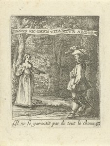 Man en vrouw in bos