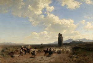 De Romeinse Campagna door Albert Flamm