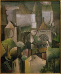 Kathedraal van Chartres door Albert Gleizes