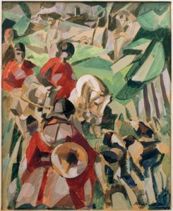 De jacht door Albert Gleizes