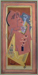 Vrouw en kind; Schilderij van Albert Gleizes (1881-1953), Olieverf op doek