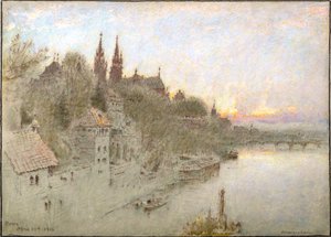 Basel door Albert Goodwin