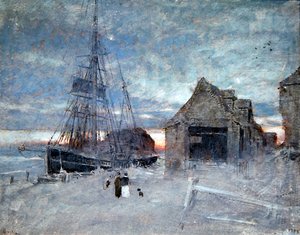 Bosham door Albert Goodwin