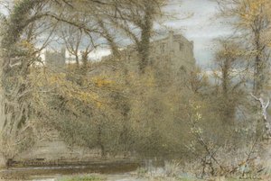 Christchurch, Hants door Albert Goodwin