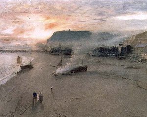 Hastings door Albert Goodwin