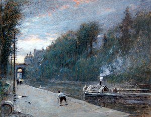 Het Kanaal, Chichester door Albert Goodwin