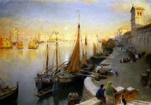 Venetië door Albert Goodwin