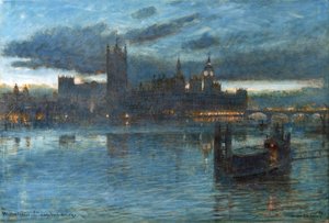 Westminster vanaf Lambeth Bridge