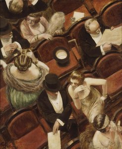 In het theater