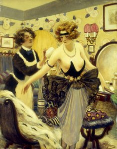 Van poeder en bals door Albert Guillaume