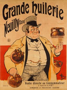 Grande huilerie - Neuilly Seine, ca. 1895 door Albert Guillaume