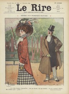 Illustratie voor Le Rire door Albert Guillaume