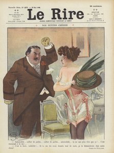 Illustratie voor Le Rire door Albert Guillaume
