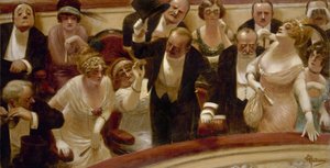 De laatkomers door Albert Guillaume