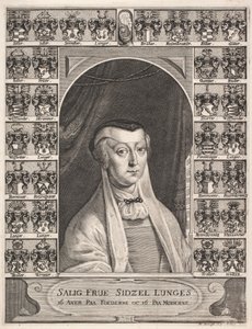 Sidsel Lunge. Herdenkingsblad door Albert Haelwegh