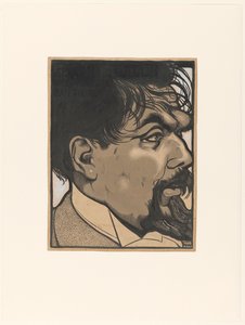 Portret van Jan Toorop door Albert Hahn (I)