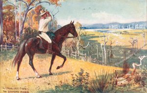 Australische types: Boundary Rider door Albert Henry Fullwood