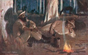 Australische types: De voerman door Albert Henry Fullwood