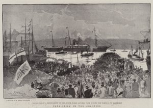 Patriottisme in de koloniën door Albert Henry Fullwood