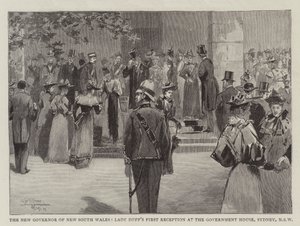De nieuwe gouverneur van New South Wales, Lady Duff