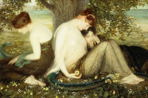 Tuin van de Hesperiden door Albert Herter