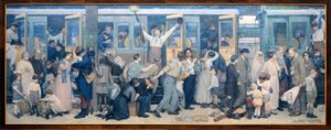 Het vertrek van de poilus – augustus 1914