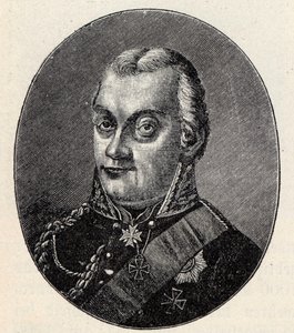 Generalfeldmarschall Friedrich Graf von Kleist von Nollendorf door Albert Johann Christian Schule