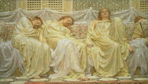 Dromers, 1882 door Albert Joseph Moore