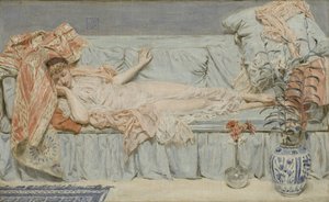 Lelies, 1866 door Albert Joseph Moore