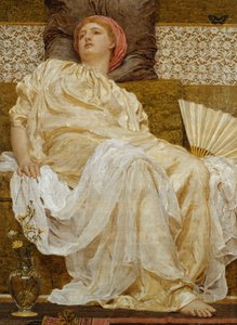 Gele margrieten door Albert Joseph Moore