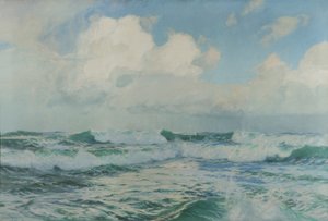 Een Lied van de Zee door Albert Julius Olsson